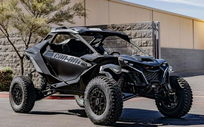 2024 Can-Am® Maverick R X RS with Smart-Shox Triple Black