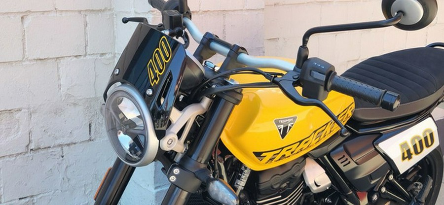 2027 Triumph Tracker 400 Racing Yellow