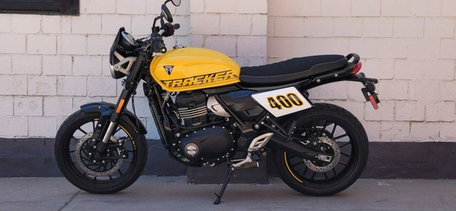 2027 Triumph Tracker 400 Racing Yellow