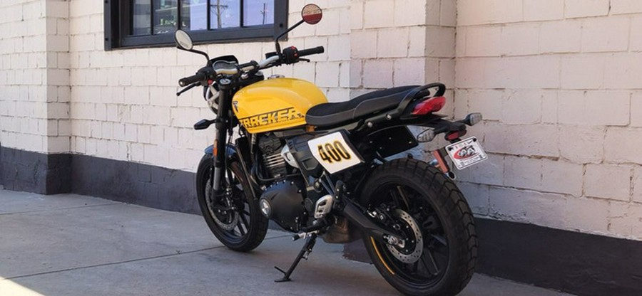 2027 Triumph Tracker 400 Racing Yellow