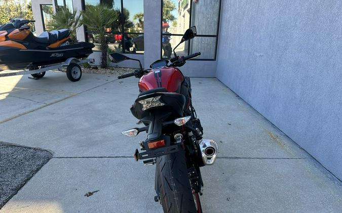 2024 Kawasaki Z900 ABS Candy Persimmon Red/Ebony