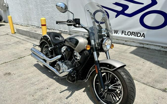 2022 Indian Scout ABS Silver Quartz Metallic/Black ABS, SILVER QUARTZ MTLCBLACK, 49ST