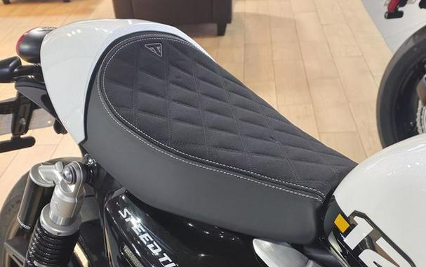 2026 Triumph Speed Twin 1200 Crystal WhiteSapphire Black
