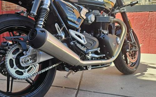 2026 Triumph Speed Twin 1200 Crystal WhiteSapphire Black