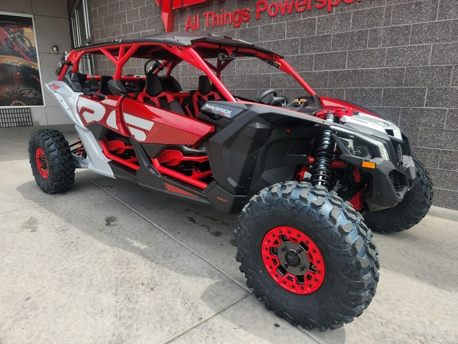 2024 Can-Am® Maverick X3 MAX X rs Turbo RR with Smart-Shox Fiery Red & Hyper Silver