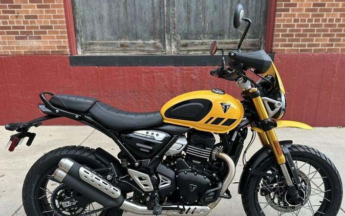 2026 Triumph Scrambler 400 XC Racing Yellow