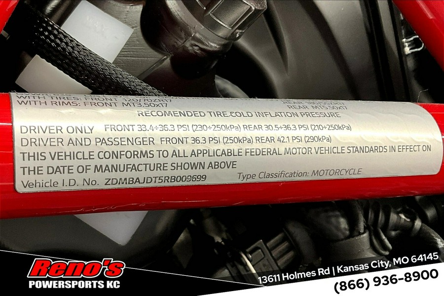 2024 Ducati Hypermotard 950