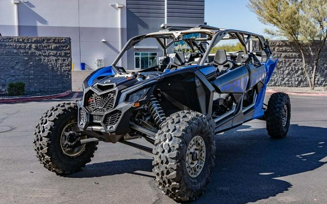 2024 Can-Am® Maverick X3 MAX X rs Turbo RR Dazzling Blue & Carbon Black