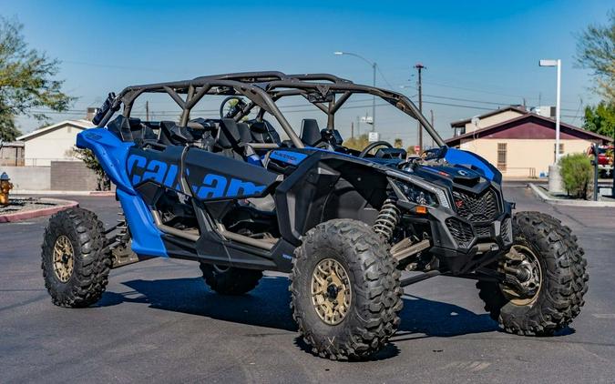 2024 Can-Am® Maverick X3 MAX X rs Turbo RR Dazzling Blue & Carbon Black