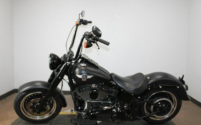 2016 Harley-Davidson® Fat Boy® S BLACK DENIM