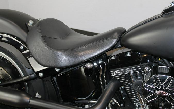 2016 Harley-Davidson® Fat Boy® S BLACK DENIM