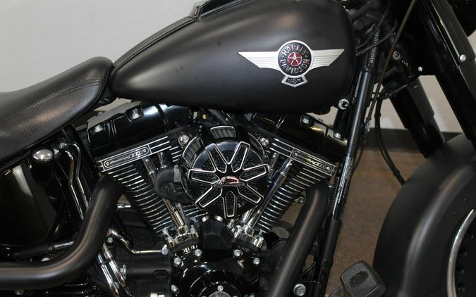 2016 Harley-Davidson® Fat Boy® S BLACK DENIM