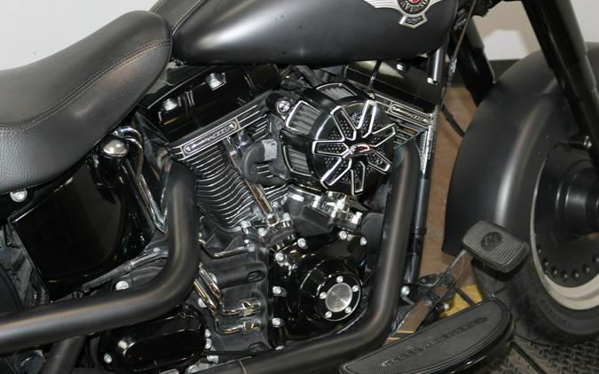 2016 Harley-Davidson® Fat Boy® S BLACK DENIM