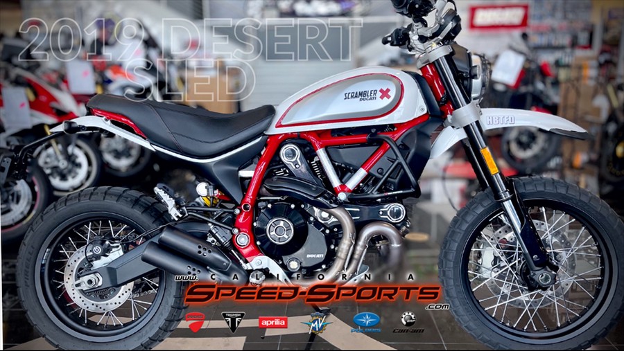 2019 Ducati Scrambler Desert Sled