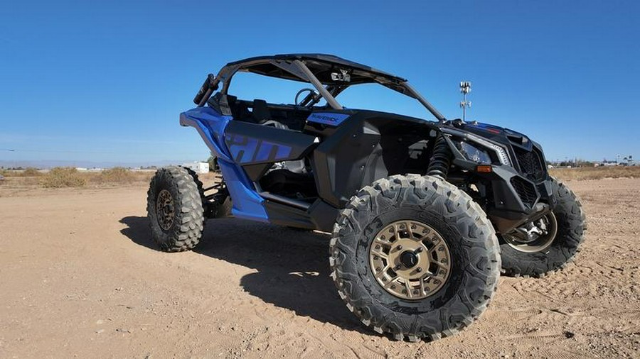 2024 Can-Am® Maverick X3 X rs Turbo RR Dazzling Blue & Carbon Black