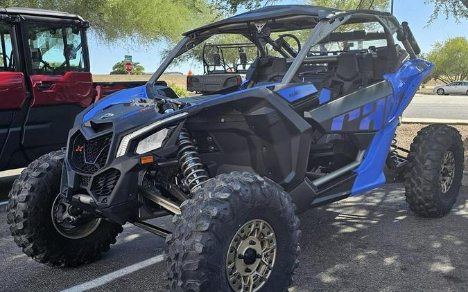 2024 Can-Am® Maverick X3 X rs Turbo RR Dazzling Blue & Carbon Black