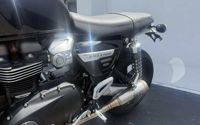 2020 Triumph Speed Twin 1200 Jet Black