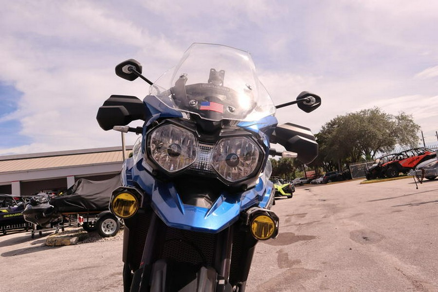 2017 Triumph Tiger Explorer XCX Lucerne Blue