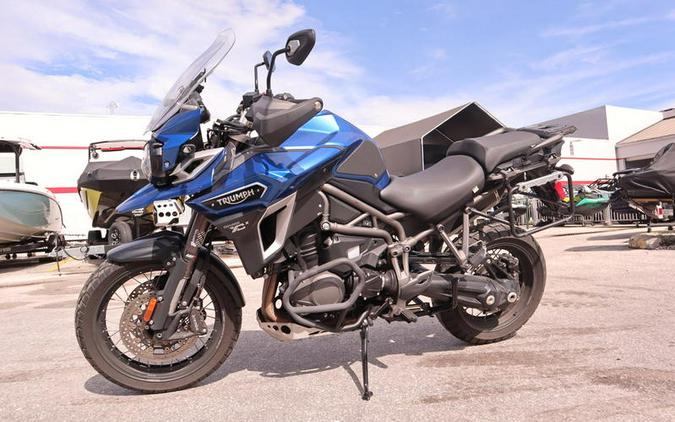 2017 Triumph Tiger Explorer XCX Lucerne Blue