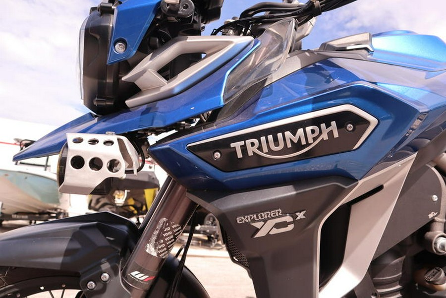 2017 Triumph Tiger Explorer XCX Lucerne Blue