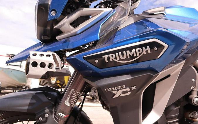 2017 Triumph Tiger Explorer XCX Lucerne Blue