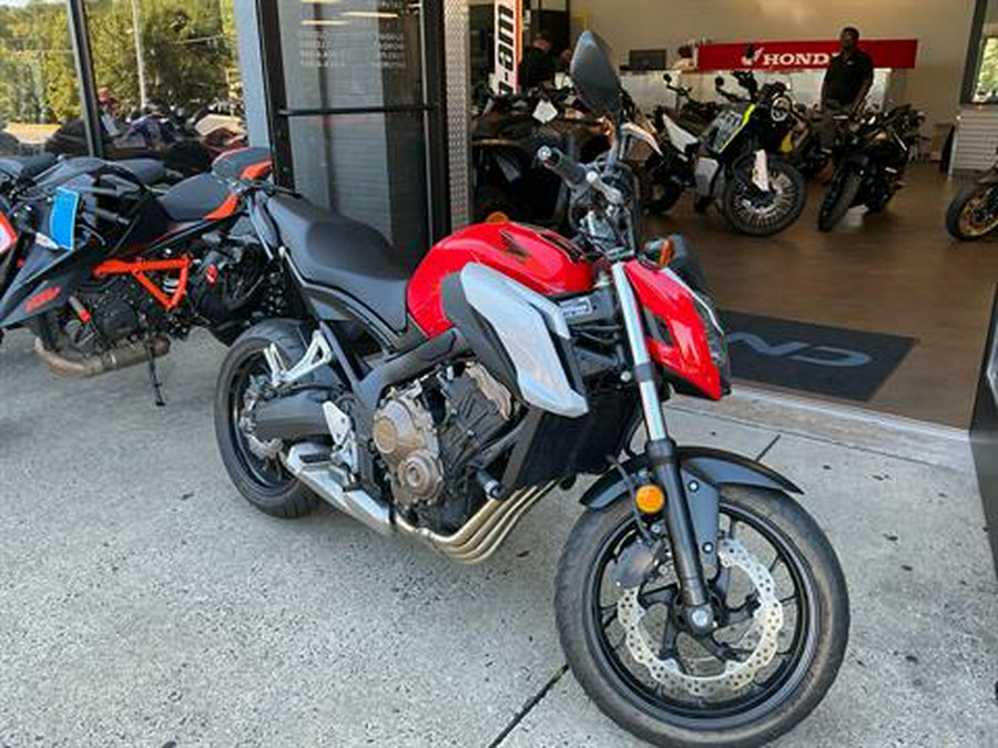 2018 Honda CB650F ABS