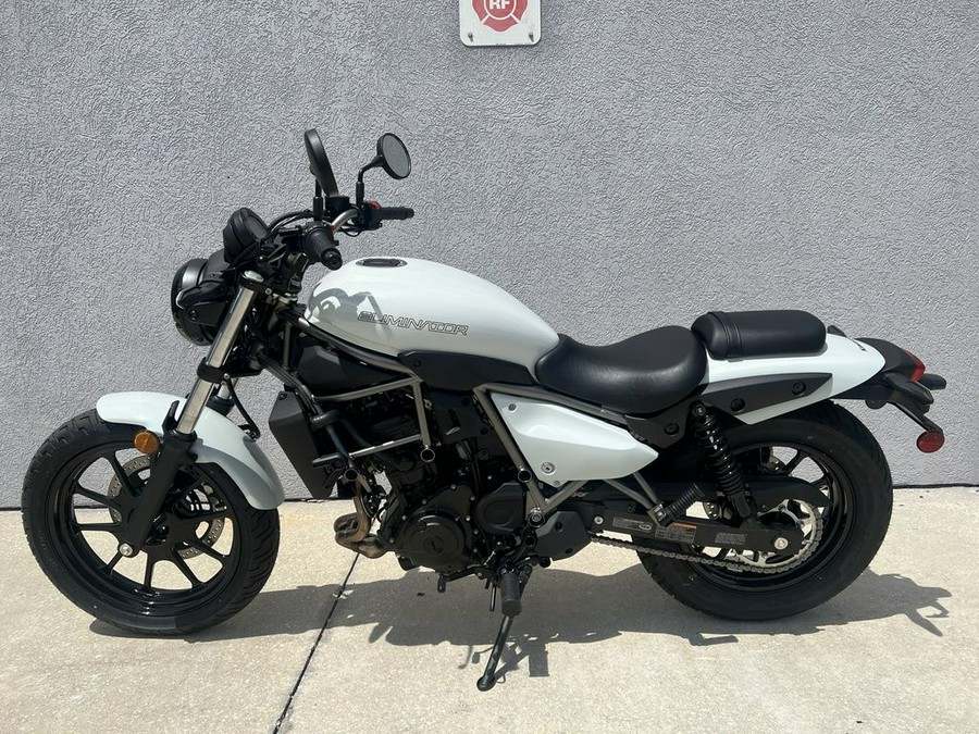 2024 Kawasaki Eliminator® Pearl Robotic White