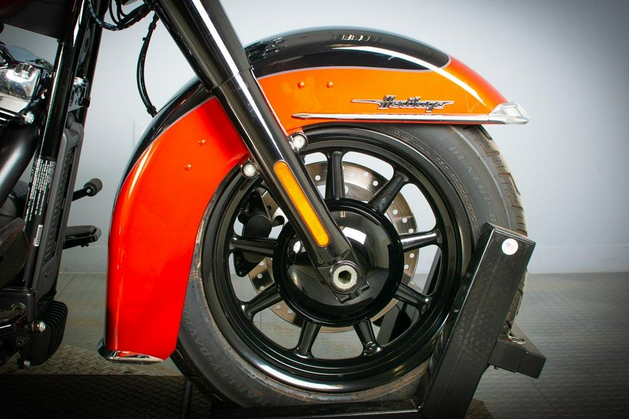 2025 Harley-Davidson Heritage Classic Whiskey Fire & Vivid Black