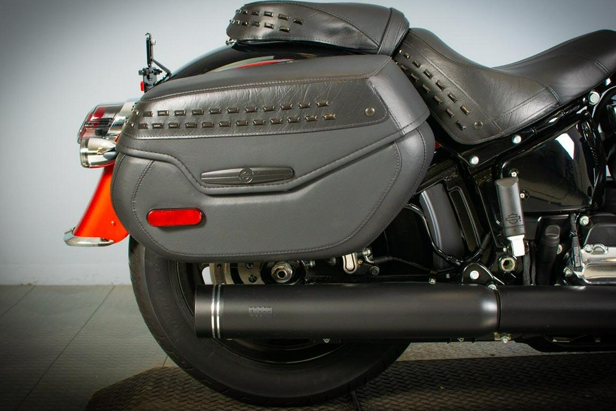2025 Harley-Davidson Heritage Classic Whiskey Fire & Vivid Black