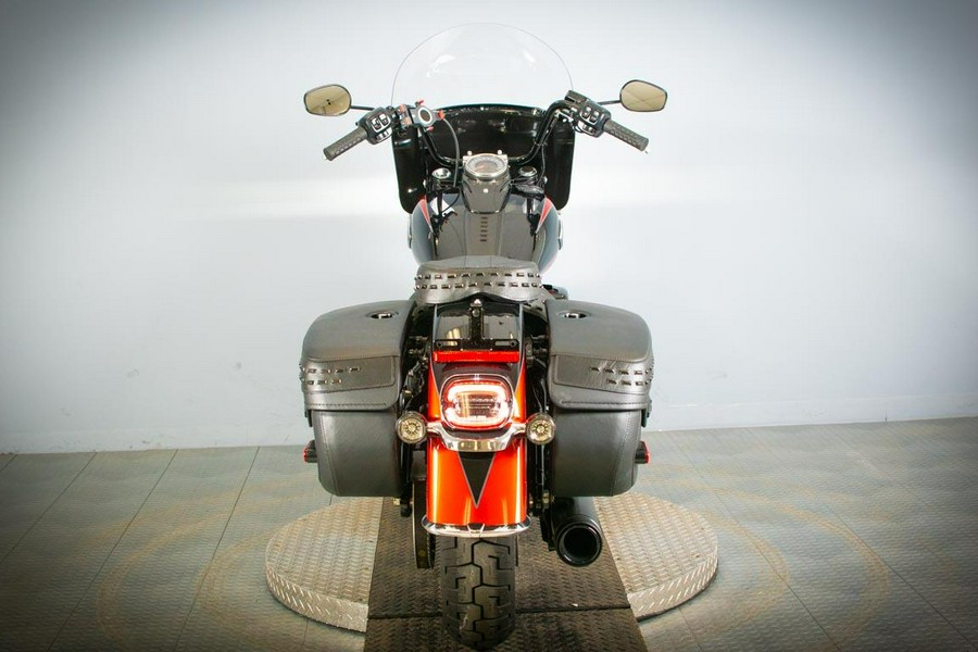 2025 Harley-Davidson Heritage Classic Whiskey Fire & Vivid Black