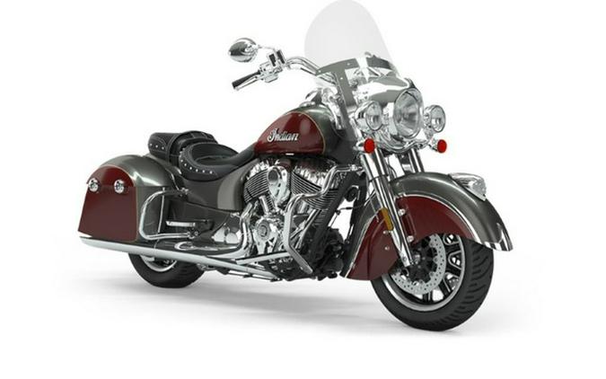 2019 Indian Springfield Steel Gray Burgundy Metallic