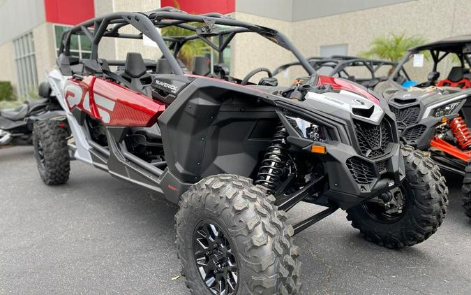 2024 Can-Am® Maverick X3 MAX RS Turbo Fiery Red & Hyper Silver