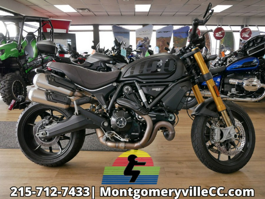 2022 Ducati Scrambler 1100 Sport PRO Matt Black