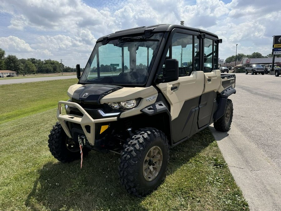 2023 Can-Am® Defender MAX Limited HD10 Desert Tan & Timeless Black