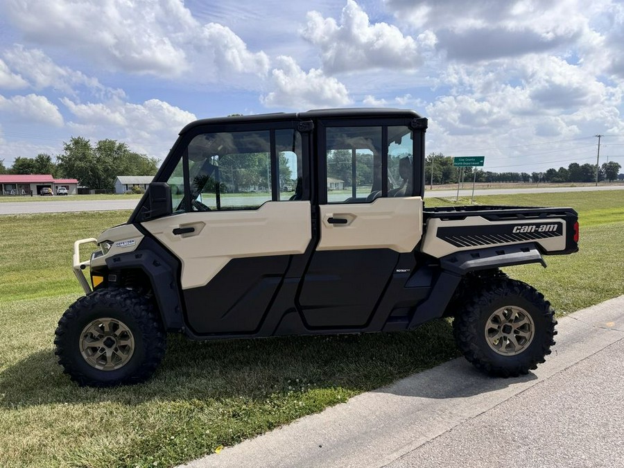 2023 Can-Am® Defender MAX Limited HD10 Desert Tan & Timeless Black