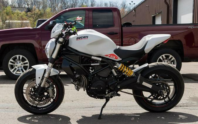 2019 Ducati Monster 797+ Star White Silk