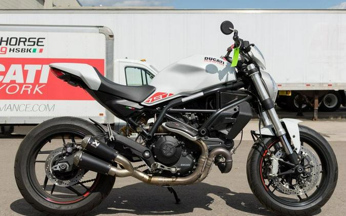 2019 Ducati Monster 797+ Star White Silk
