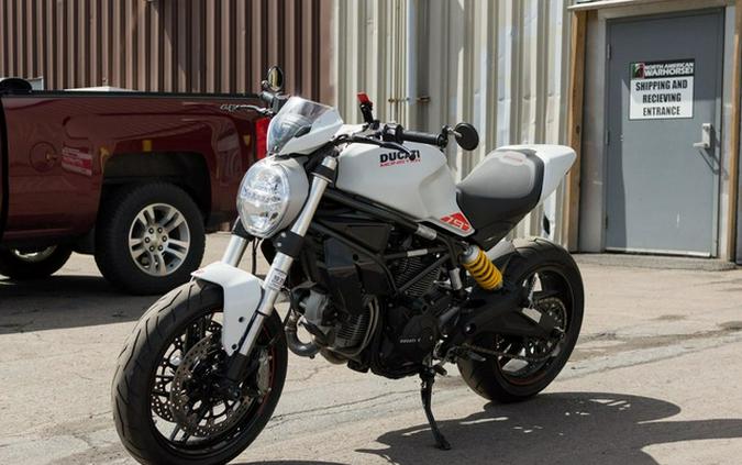 2019 Ducati Monster 797+ Star White Silk