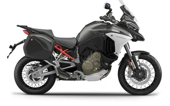 2023 Ducati Multistrada V4S Aviator Grey - Spoked Wheels