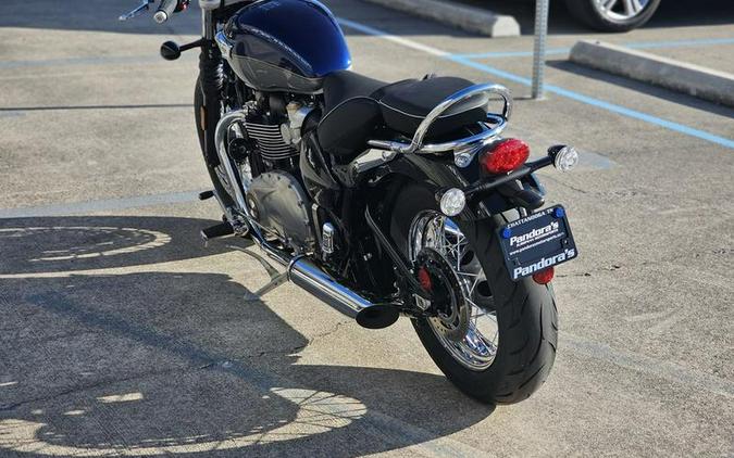 2024 Triumph Bonneville Speedmaster Pacific Blue/Silver Ice