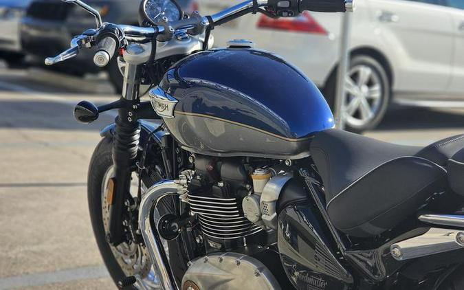 2024 Triumph Bonneville Speedmaster Pacific Blue/Silver Ice