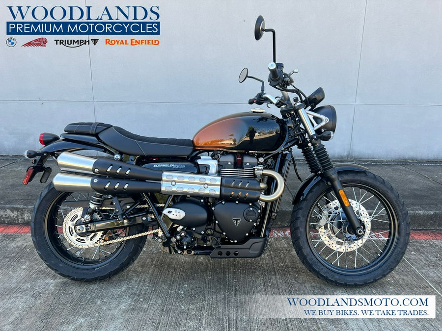 2024 Triumph Scrambler 900 Stealth Edition