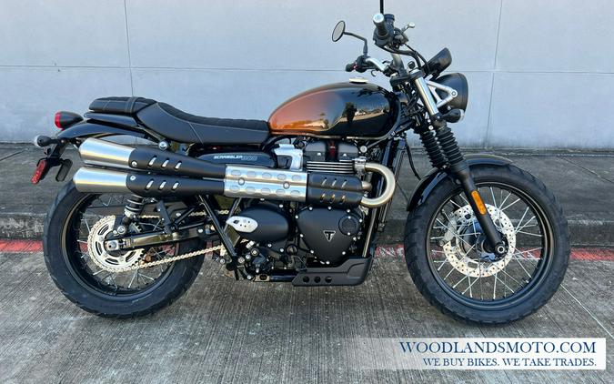 2024 Triumph Scrambler 900 Stealth Edition