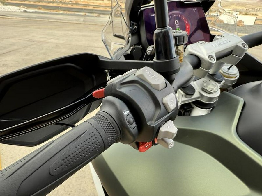 2025 Triumph Tiger 1200 Rally Pro Matt Khaki Green