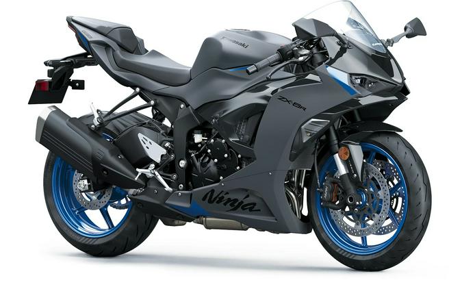 2026 KAWASAKI Ninja ZX-6R Metallic Matte Dark Gray/Ebony - KA015578
