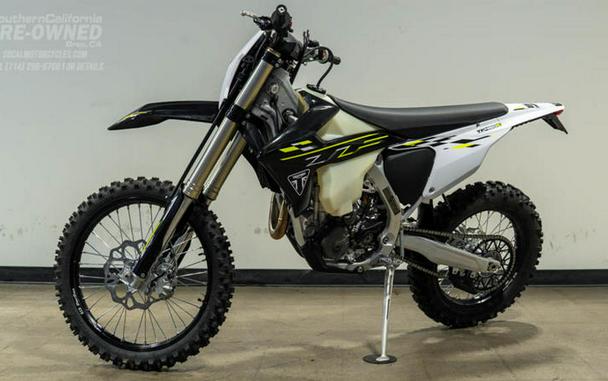 2026 Triumph TF 450-E Jet Black/Pure White