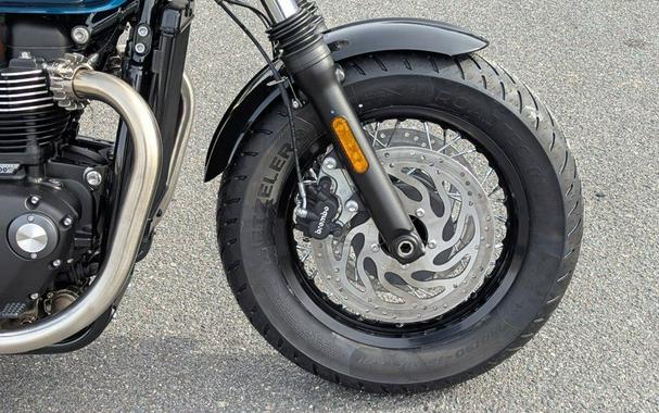 2026 Triumph Bonneville Bobber Interstellar Blue