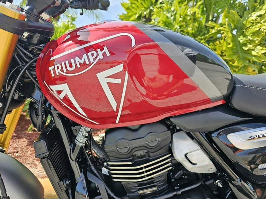 2024 Triumph Speed 400 Carnival Red / Phantom Black