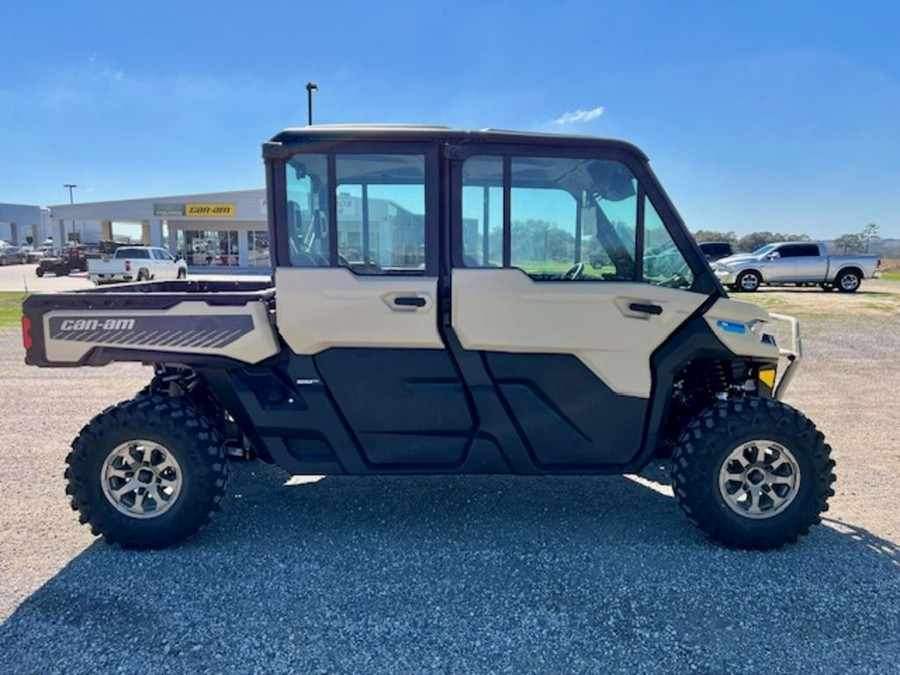 2024 Can-Am® Defender MAX Limited HD10 Desert Tan & Timeless Black