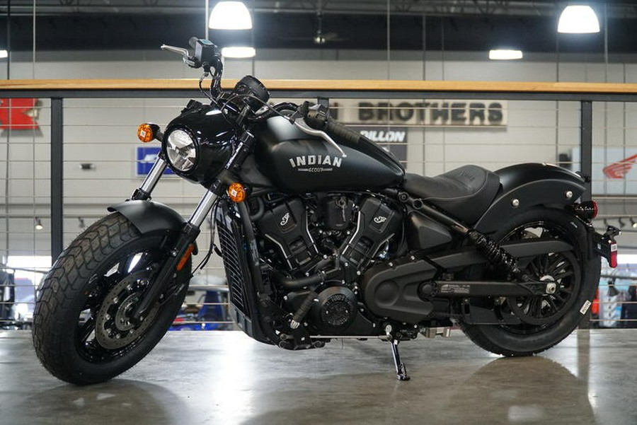 2025 Indian Motorcycle® Scout® Bobber Limited +Tech Black Smoke